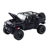 Vehículo Todo Terreno Controlado por Remoto 4x4 Negro