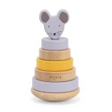 Torre apilable de madera Mrs. Mouse - Juguete Trixie