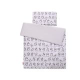 Juego de Ropa de Cuna My Sweet Baby 2 Piezas Panda Gray - imagen 3