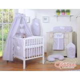 Dosel de Cuna My Sweet Baby - Corazones y Flores Rosa - imagen 2