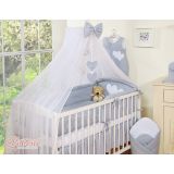 Mosquitera Grande para Cuna My Sweet Baby con Corazones