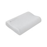 Almohada ergonómica Kikkaboo de espuma viscoelástica Airknit Gris