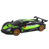Large Remote Controlled Sports Car 1:10 Green and Black
