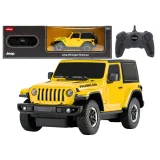 Coche RC JEEP Wrangler JL Rubicon Amarillo 1:24