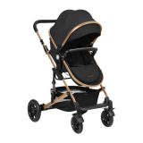 Carrito de bebé 3en1 Kikkaboo Amaia Negro 2024 - imagen 3