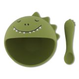 Set de comida para bebé Trixie - Mr. Dino, silicona segura