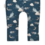Saco de dormir azul marino Waldin, suave y acogedor