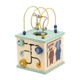 Cubo de Actividades de Madera 5 en 1 Trixie para Bebés