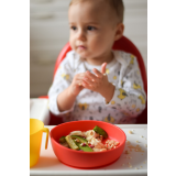 Doidy Bowl Rojo - Plato Infantil de Doidy Cup para Bebés - imagen 2
