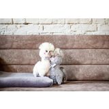 Alpaca Cuddle Innogio - Peluche Blanco de Alta Calidad - imagen 2