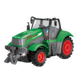 Tractor Agrícola RC Control Remoto Verde 1:24 - imagen 2