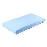 Sábana de Jersey Azul Sensillo 120x60 para Cuna