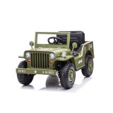 Coche Eléctrico JH-103 Verde Oliva 4x4