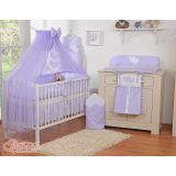 Juego de Cuna 5 piezas My Sweet Baby con Mosquitera Corazones - imagen 3