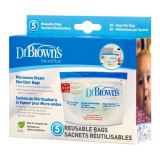 Esterilizador de Bolsas para Biberones Dr brown`s 5-Pack - imagen 2
