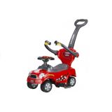 Cochecito Coupe Manual con Mango para Padres - Rojo