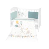 Juego de cama 2 piezas Kikkaboo Elephant Time 70/140