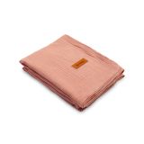 Manta Muselina Retro Rosa 75x100 cm - Sensillo