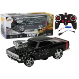 Coche de Control Remoto 1:18 Drift 360 Luces y Sonido Negro