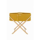 Moisés Boho My Sweet Baby con soporte - Amarillo Miel