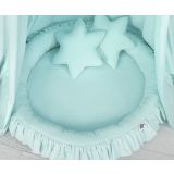 Set de Dosel, Nido y Cojines My Sweet Baby - Mint - imagen 2