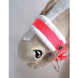 Set Halter A3 con Furry y Tether My Sweet Baby - Neon Pink/White - imagen 3