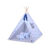 Alfombra de Juego Doble Cara My Sweet Baby - Estrellas Azul y Gris - imagen 2