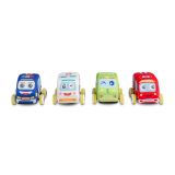 Set de coches Toyz en un contexto de juego sobre el tapete