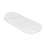 Colchón de Capazo Kikkaboo con Almohada Airknit Blanco 80/35 cm
