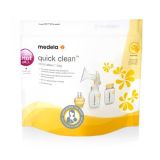 Uso de las bolsas Medela Quick Clean para desinfectar accesorios