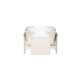 Juego de cama para minicuna 3 piezas Kikkaboo Seally Me - imagen 3