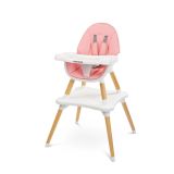 Silla Alta Tuva Rosa Caretero con diseño escandinavo