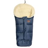 Saco de dormir Sensillo 3 en 1 de lana navy para bebé