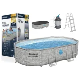 Piscina Frame Pool 427 x 250 x 100 cm Bestway para toda la familia