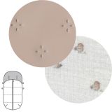 Saco Silla Universal Twin Beige 45x98x3 Cm - Cambrass - imagen 2