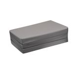 Colchón Plegable para Bebés Kikkaboo - 59x118x5 cm Gris Oscuro - imagen 2