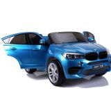 BMW X6M Vehículo Eléctrico Azul para Niños