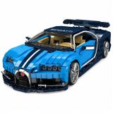 Coche Deportivo Construcción Azul 1212 Piezas - imagen 2