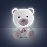 Luz de Noche Oso Rosa Chicco toys - Amigo luminoso para bebés - imagen 2