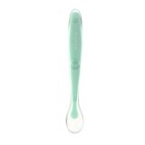 Cuchara de Silicona Verde Akuku - Alimentación Segura para Bebés - imagen 2