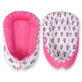 Cocoon Doble Cara My Sweet Baby para Bebés - Rosa Cebra - imagen 3