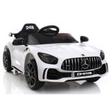 Coche eléctrico Mercedes GTR para montar - Blanco