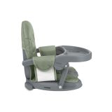 Asiento elevador Kikkaboo Pappo Verde Militar para bebés - imagen 3