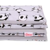 Juego de Ropa de Cuna My Sweet Baby 2 Piezas Panda Gris - imagen 2