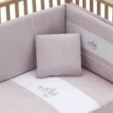 Jgo 2 Pcs.colcha I-v. Cuna 70 Mini Windsord Rosa 70x140x3 Cm - Cambrass - imagen 2
