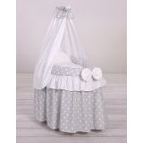 Moisés de Mimbre My Sweet Baby con Drape Laura Grey - imagen 2