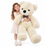 Suave peluche gigante de Lean toys, ideal para abrazar