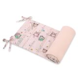 Protector Universal para Cuna My Sweet Baby - Búhos Crema-Menta - imagen 2
