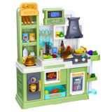 Cocina Infantil con Efecto Vapor y Cambio de Color 64 Piezas