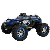 Coche RC rally 4x4 con mando 2.4 GHz y batería litio, contenido paquete